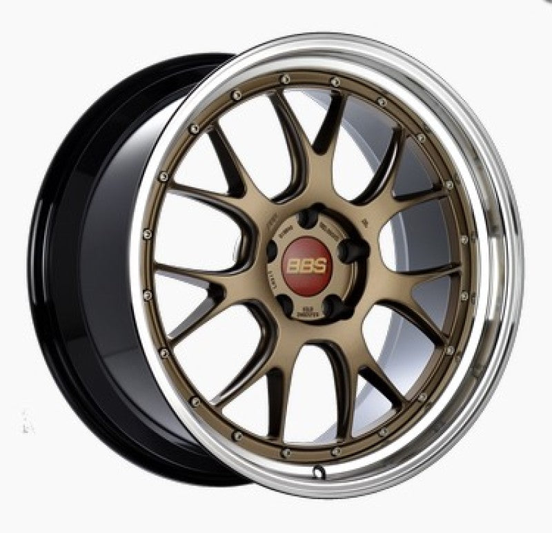 BBS LM-R 20x9.5 5x120 ET23 Matte Bronze Wheel -82mm PFS/Clip Required LM317MBZ