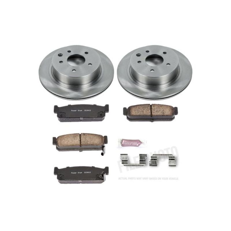 PowerStop PSB Autospecialty Kit Brakes, Rotors & Pads Brake Kits - OE main image