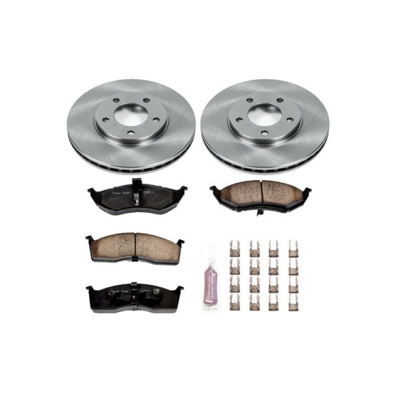 PowerStop PSB Autospecialty Kit Brakes, Rotors & Pads Brake Kits - OE main image