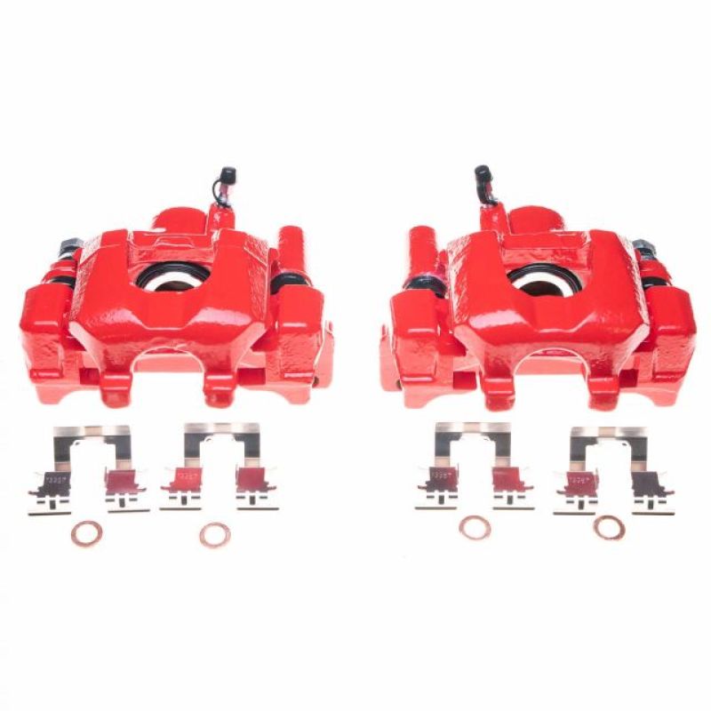 PowerStop PSB Red Calipers Brakes, Rotors & Pads Brake Calipers - Perf main image