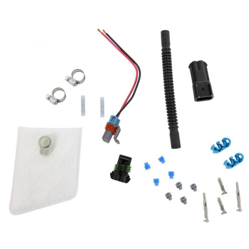 Walbro Universal Installation Kit: Fuel Filter, Wiring Harness, Fuel Line for F90000267 E85 Pump 400-1168