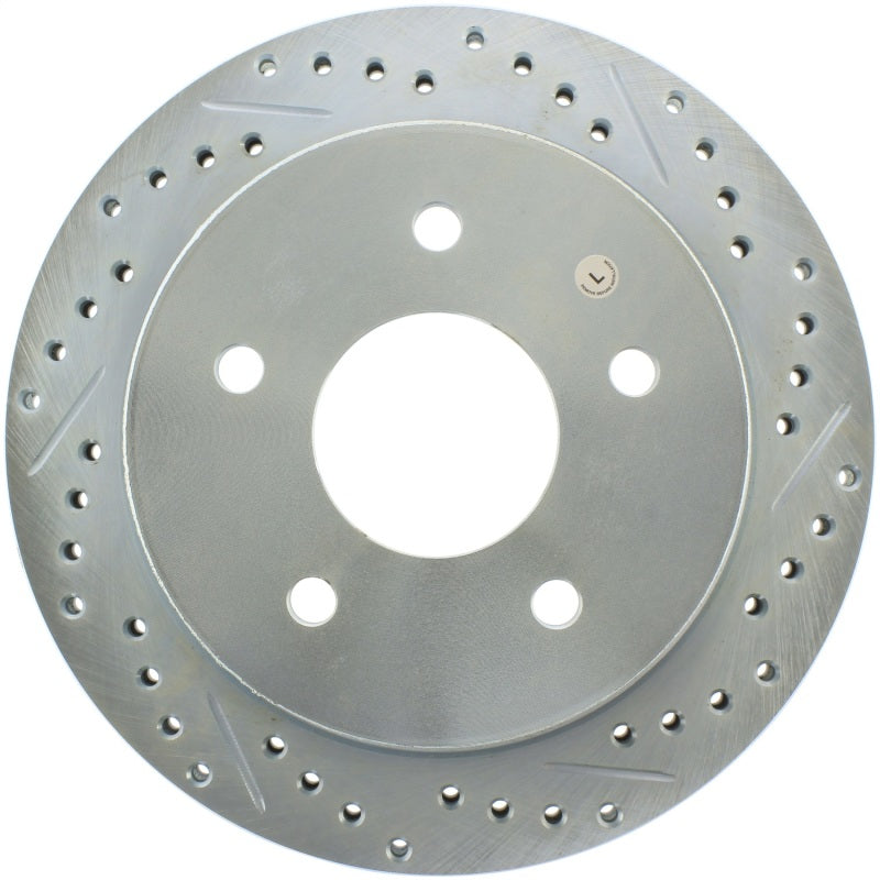 StopTech Select Sport Drilled & Slotted Rotor - Front Right 227.66036L