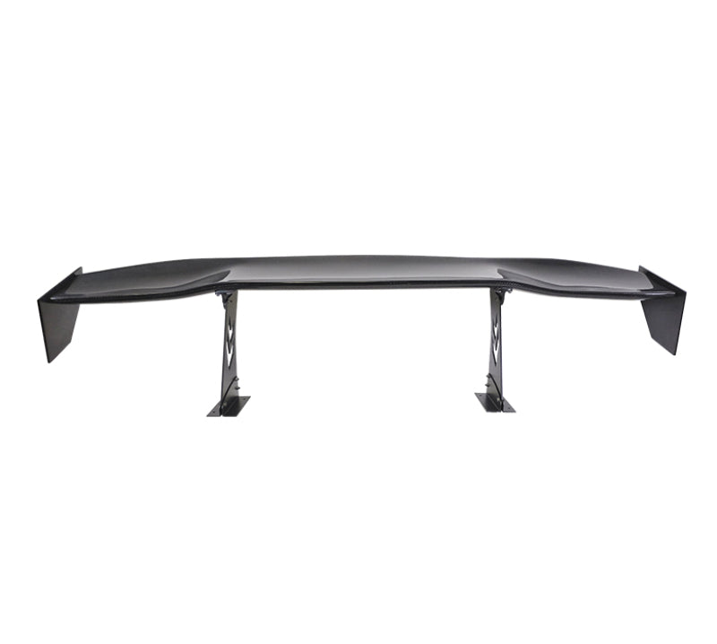 NRG Carbon Fiber Spoiler - Universal (69in.) w/NRG Logo / Stand Cut Out / Large Side Plate CARB-A691NRG