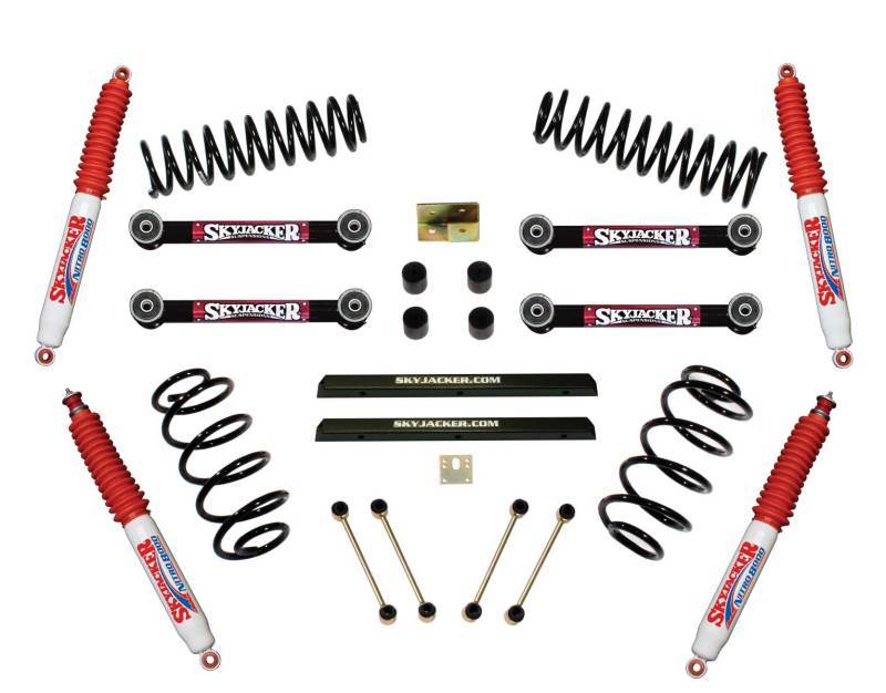 Skyjacker 1997-2006 Jeep Wrangler (TJ) Suspension Lift Kit TJ401BPN Main Image