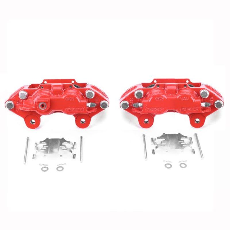 PowerStop PSB Red Calipers Brakes, Rotors & Pads Brake Calipers - Perf main image