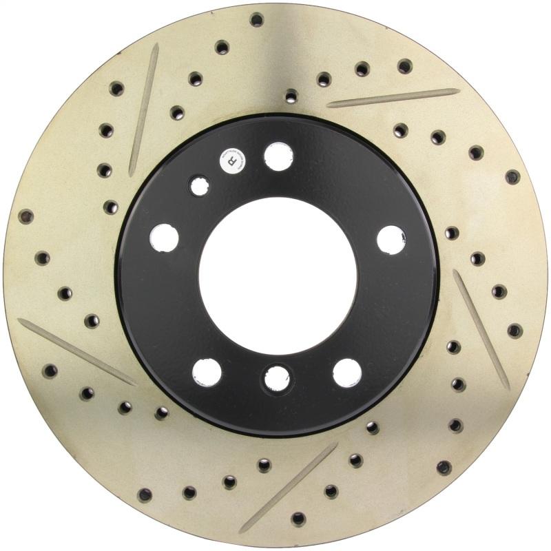 StopTech Slotted & Drilled Sport Brake Rotor 127.34021R Main Image