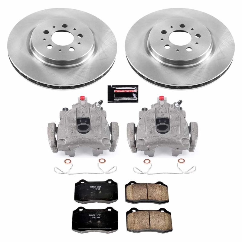 PowerStop PSB Autospecialty Kit w/Cals Brakes, Rotors & Pads Brake Kits - OE main image