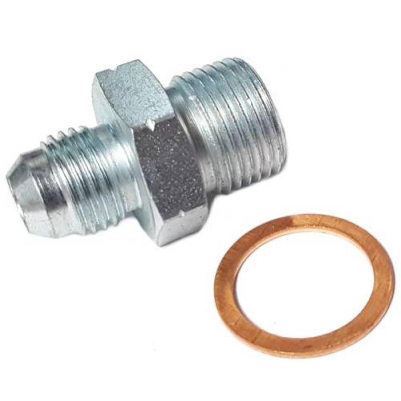 ATP Banjo Fitting/Bolt 14mm Banjo Fitting w/ -4AN Male Flare & 14mm Banjo Bolt (14mm X 1.5) ATP-FTG-222