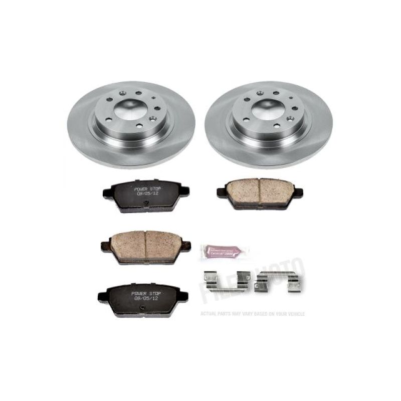 PowerStop PSB Autospecialty Kit Brakes, Rotors & Pads Brake Kits - OE main image