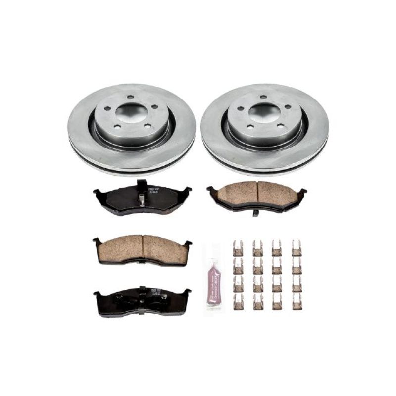 PowerStop PSB Autospecialty Kit Brakes, Rotors & Pads Brake Kits - OE main image