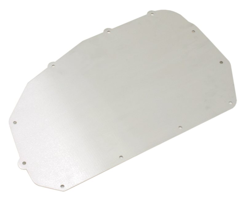 BMR 78-87 G-Body A/C Delete Panel (Aluminum) - Bare w /BMR Logo FP001L