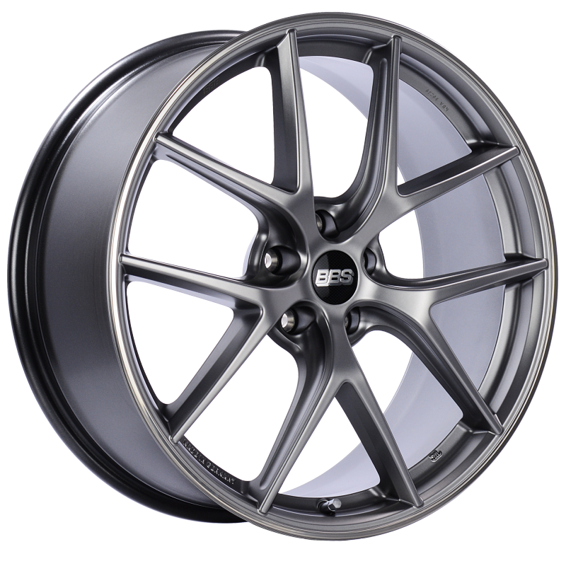 BBS CI-R 20x8.5 5x114.3 ET40 Platinum Silver Polished Rim Protector Wheel -82mm PFS/Clip Required CI0104PSPO Main Image