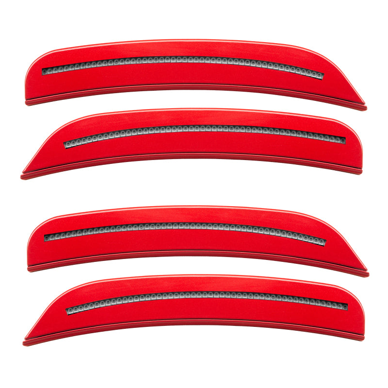 ORACLE Lighting Oracle 15-21 Dodge Charger Concept Sidemarker Set - Clear - Redline Pearl (PRY) 9880-PRY-C