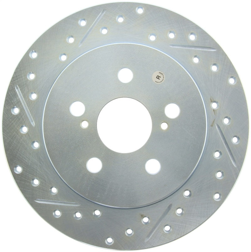 StopTech Select Sport Drilled & Slotted Rotor - Rear Right 227.44165R