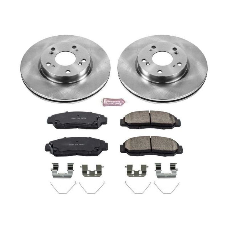 PowerStop PSB Autospecialty Kit Brakes, Rotors & Pads Brake Kits - OE main image