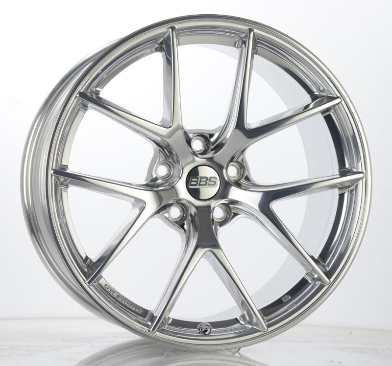 BBS CI-R 20x11.5 5x120 ET52 Ceramic Polished Rim Protector Wheel -82mm PFS/Clip Required CI0801CP