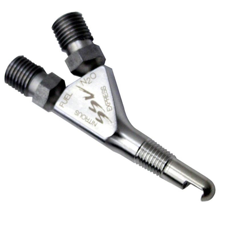 Nitrous Express SSV Nozzle 90 Degree Discharge Stainless Steel Replaces Any 1/16NPT Nozzle 80016 Main Image