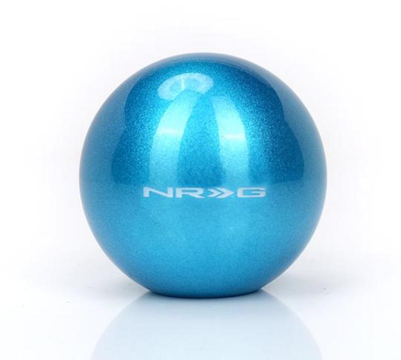 NRG Teal Sparkly Painted Titaniumround Shifter Heavy Weight SK-350TL