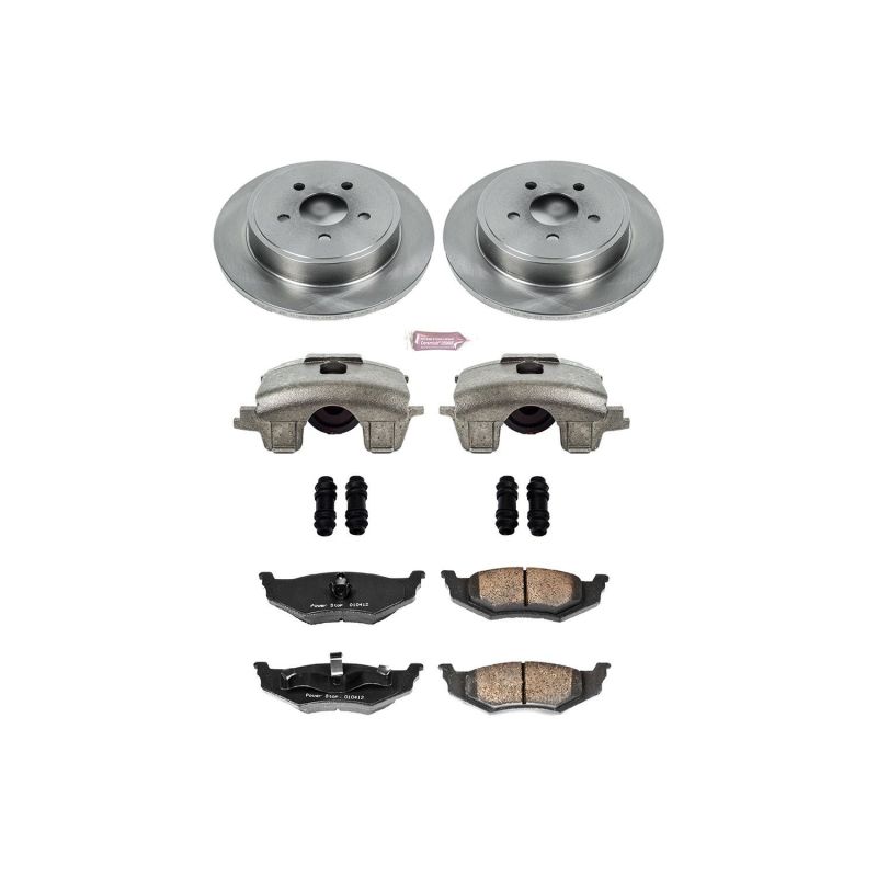 PowerStop PSB Autospecialty Kit w/Cals Brakes, Rotors & Pads Brake Kits - OE main image