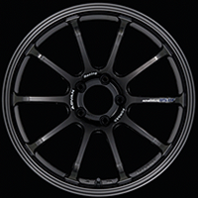 Advan RS-DF Progressive 18x10.5 +35 5-114.3 Racing Titanium Black Wheel YAS8L35ETB