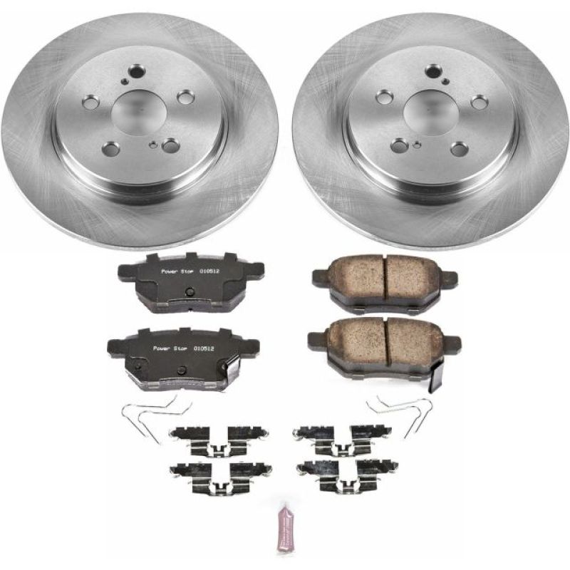 PowerStop PSB Autospecialty Kit Brakes, Rotors & Pads Brake Kits - OE main image