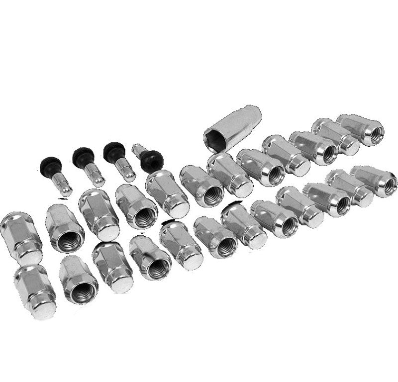 Race Star 14mmx2.00 Closed End Acorn Deluxe Lug Kit (3/4 Hex) - 24 PK 602-2410-24