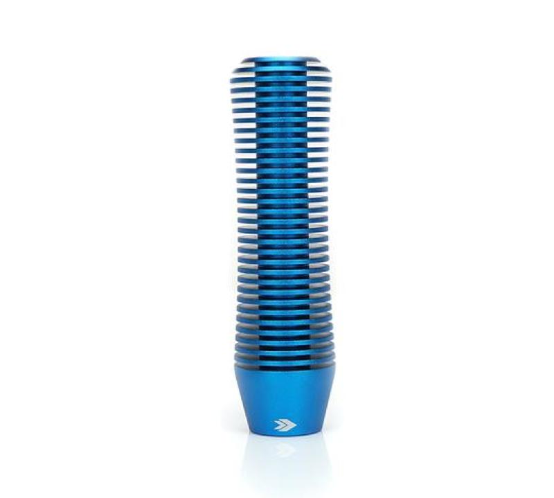 NRG Shift Knob Heat Sink Curvy Short Blue SK-700BL