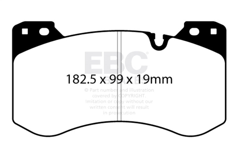 EBC 2021+ BMW M3 3.0TT Yellowstuff Front Brake Pads DP42454R