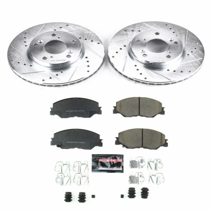 PowerStop PSB Z23 Evolution Kit Brakes, Rotors & Pads Brake Kits - Performance D&S main image