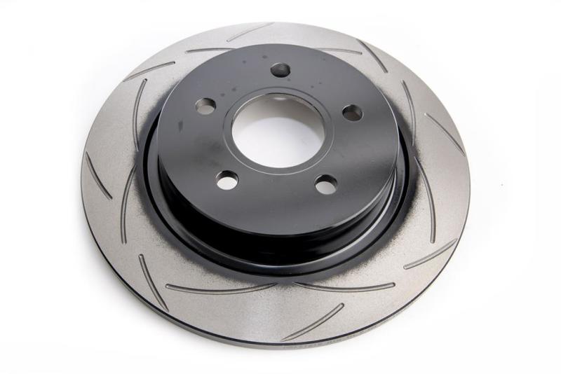 DBA 99-00 Subaru Impreza WRX Rear T2 Slotted Street Series Rotor DBA649S