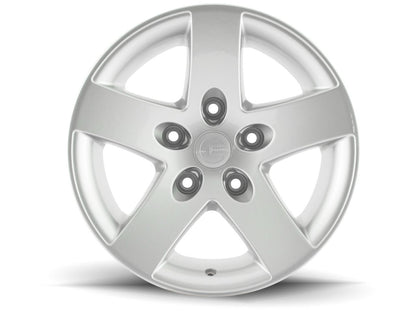 Mamba MR1X 15x8 5X114.3 ET0 Silver Intended For Jepp Only
