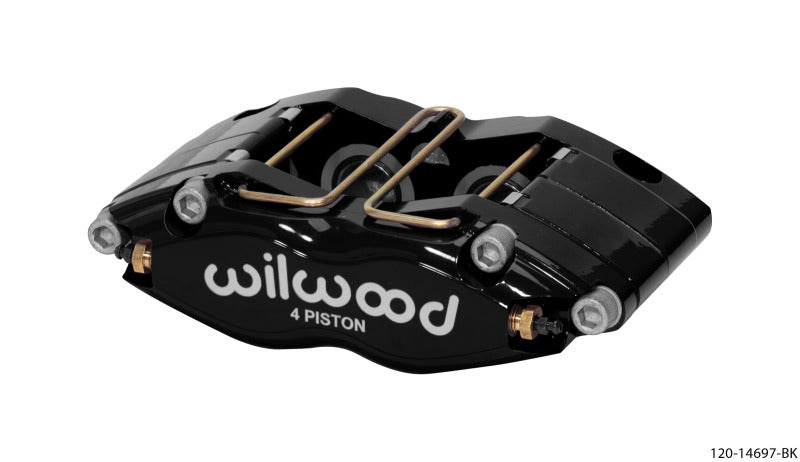 Wilwood Caliper-Dynapro Single 5.98in Mount-Black 1.58in Piston 1.1in Disc 120-14697-BK