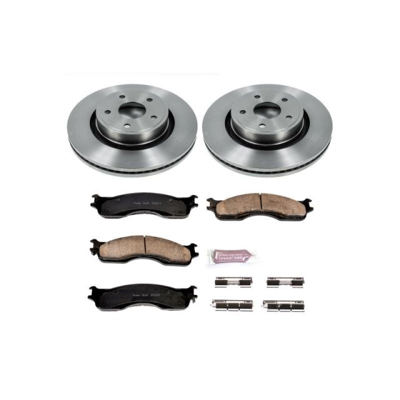 PowerStop PSB Autospecialty Kit Brakes, Rotors & Pads Brake Kits - OE main image