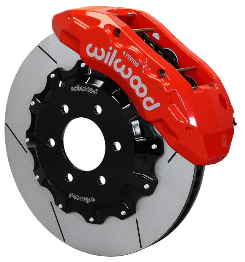 Wilwood TX6R Front Kit 15.50in Rotor w/ Lines - Red - 10-14 Ford F150 Raptor 140-15886-R