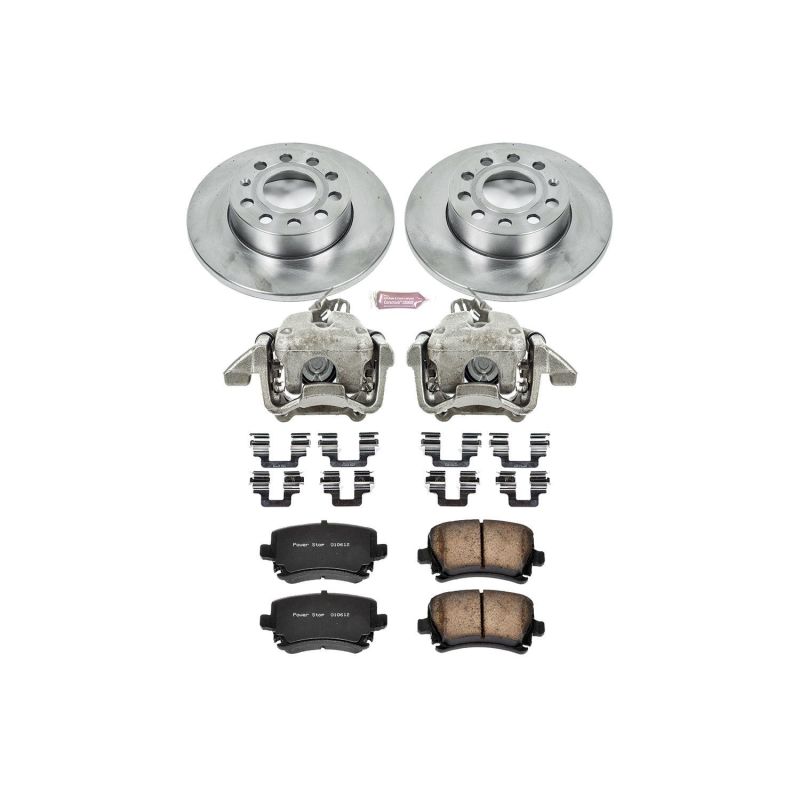 PowerStop PSB Autospecialty Kit w/Cals Brakes, Rotors & Pads Brake Kits - OE main image