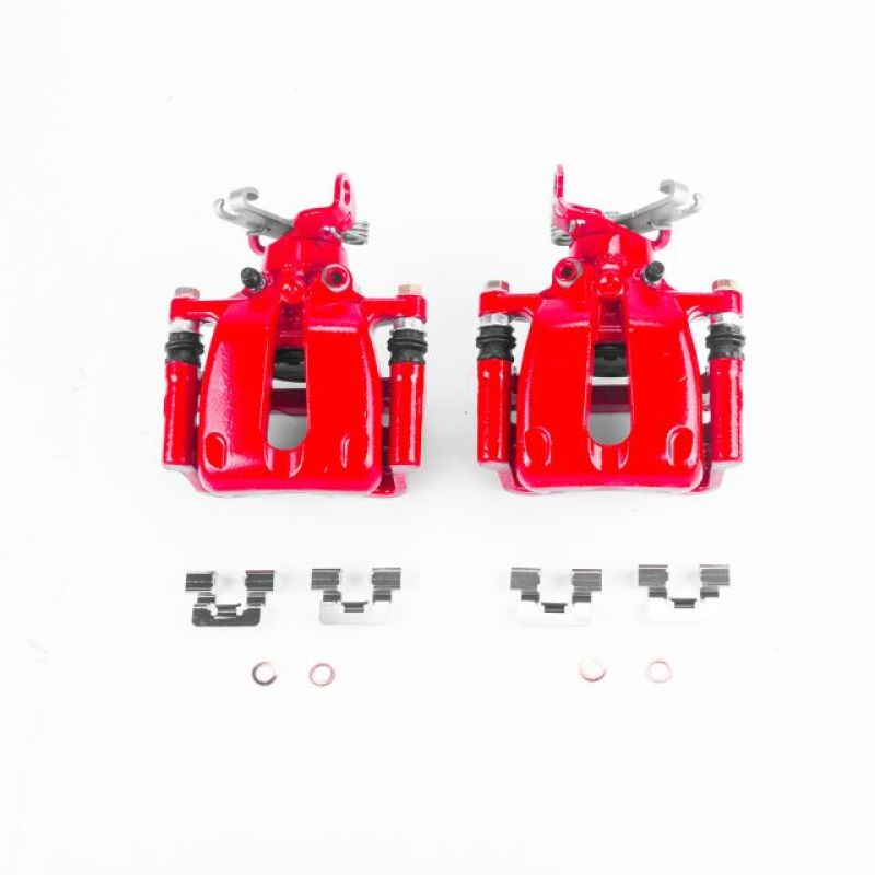 PowerStop PSB Red Calipers Brakes, Rotors & Pads Brake Calipers - Perf main image