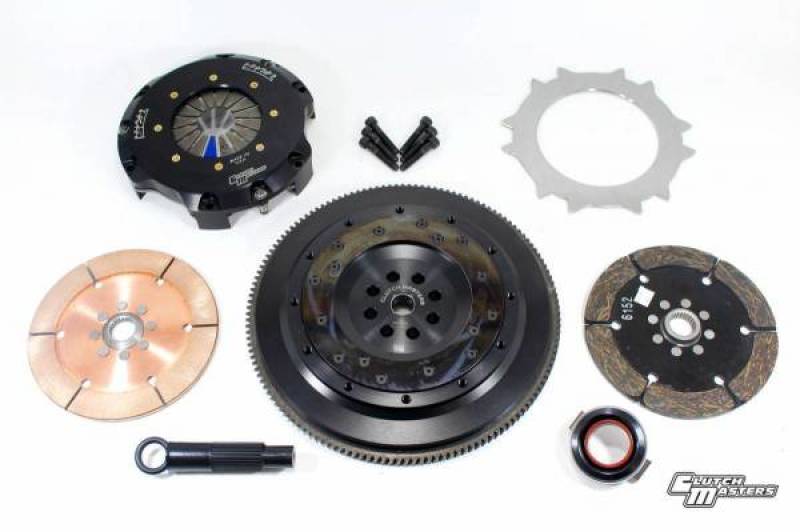 Clutch Masters 17-18 Honda Civic 1.5L Turbo (EX/Si) Race/Street Twin-Disc Clutch Kit w/Alum Flywheel 08150-TD7S-A