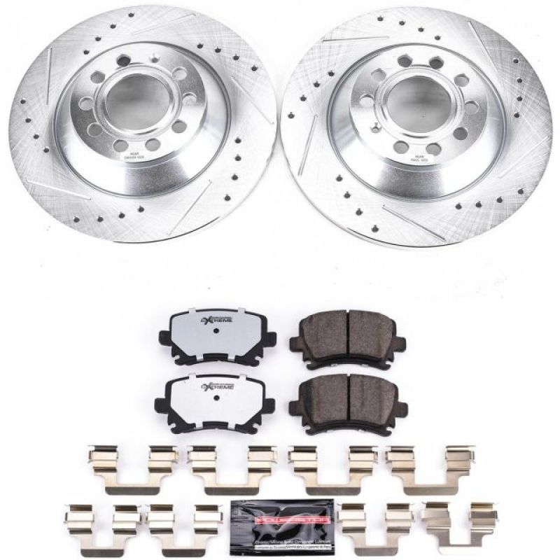 PowerStop PSB Z26 Street Warrior Kit Brakes, Rotors & Pads Brake Kits - Performance D&S main image