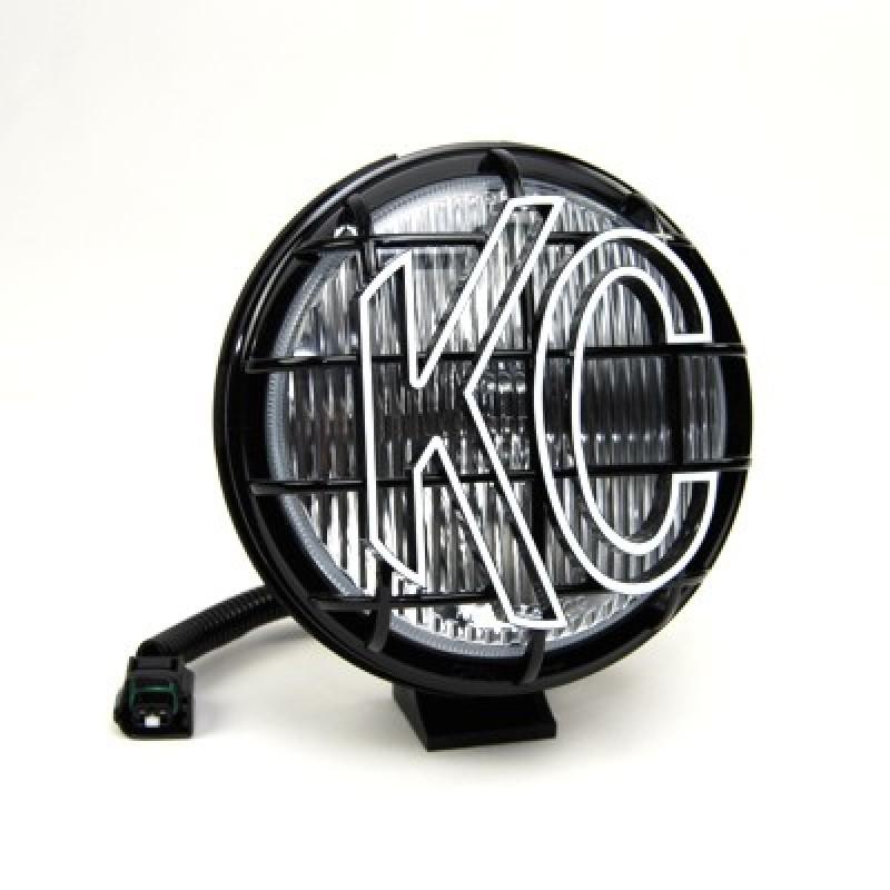 KC HiLiTES Apollo Pro 05-06 Jeep TJ Replacement 6in. Halogen Fog Light 55w (Single) - Black 1135 Main Image