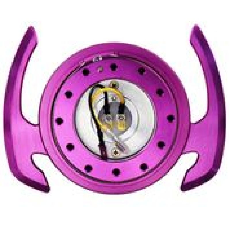 NRG Quick Release Kit Gen 4.0 - Purple Body / Purple Ring w/ Handles SRK-700PP