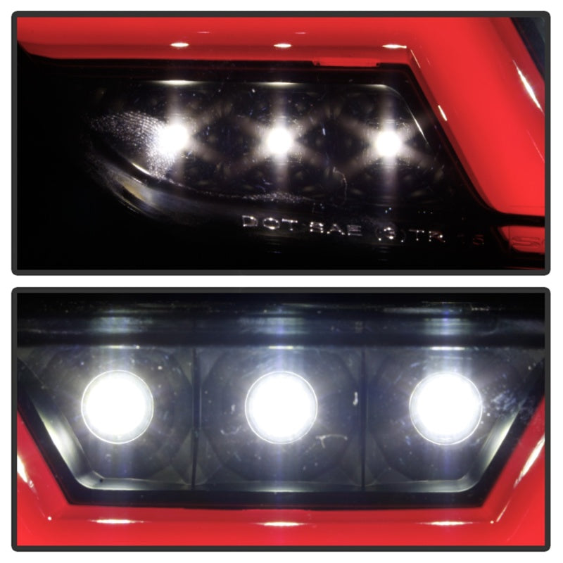 Spyder 15-16 Ford Mustang LED Reverse Lights - Black Smoke (ALT-YD-FM15RED-REV-BSM) 5082787