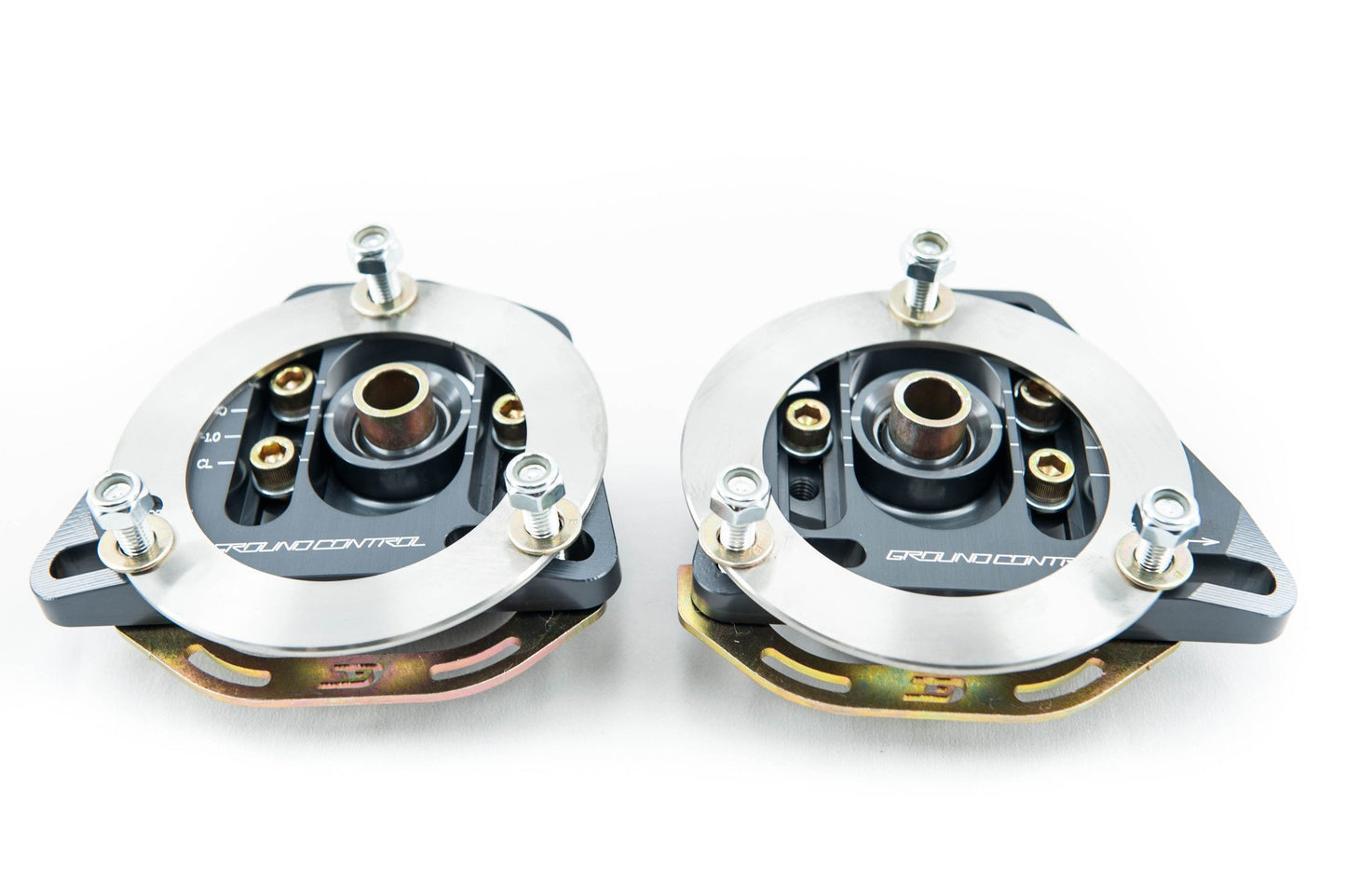 Ground Control BMW E46 M3 Camber/Caster Plate-RACE (Pair)