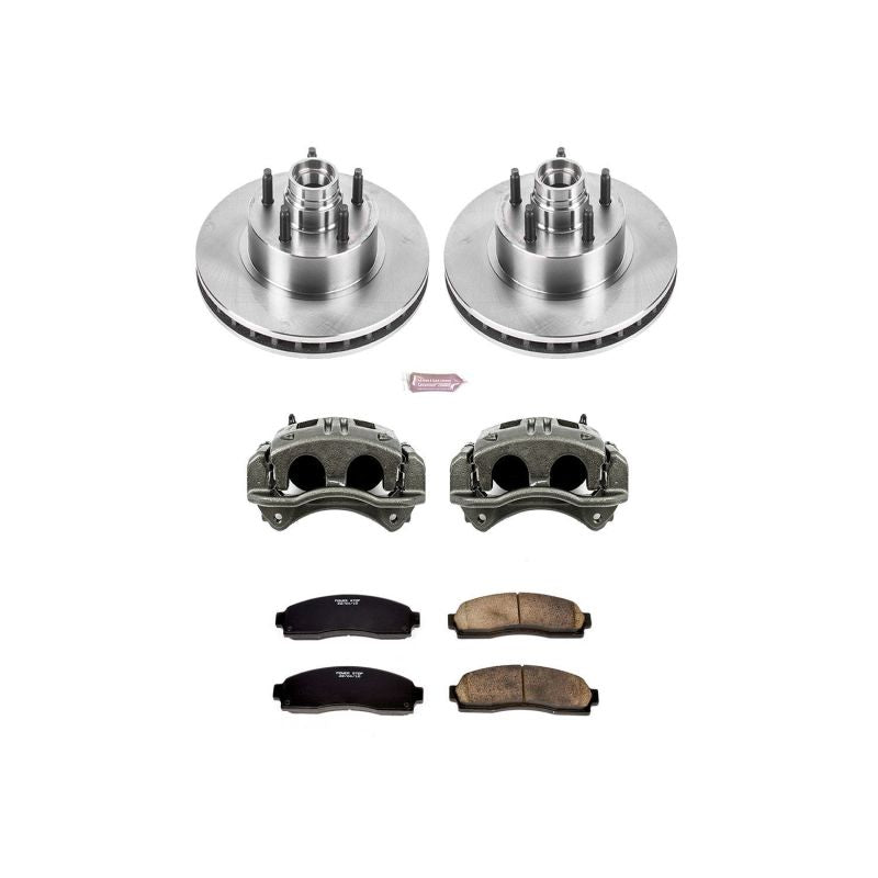 PowerStop PSB Autospecialty Kit w/Cals Brakes, Rotors & Pads Brake Kits - OE main image