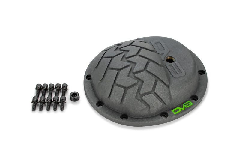 DV8 Offroad HD Dana 30 Diff Cover Cast Iron Gray Powdercoat D-JP-110001-D30