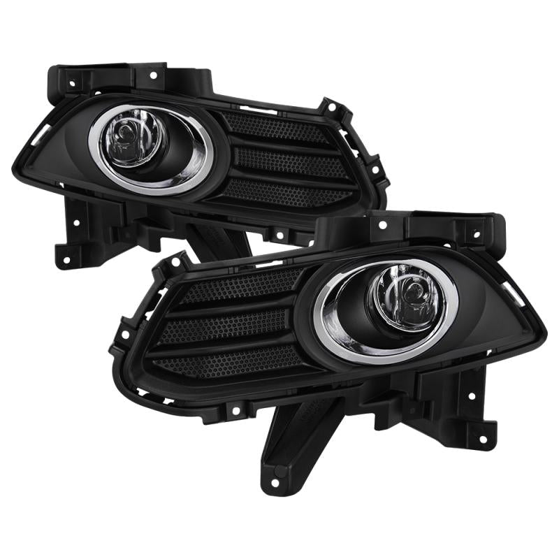 Spyder 13-16 Ford Fusion OEM Fog Lights w/Switch & Cover - Clear (FL-FFUS13-C) 5085009 Main Image