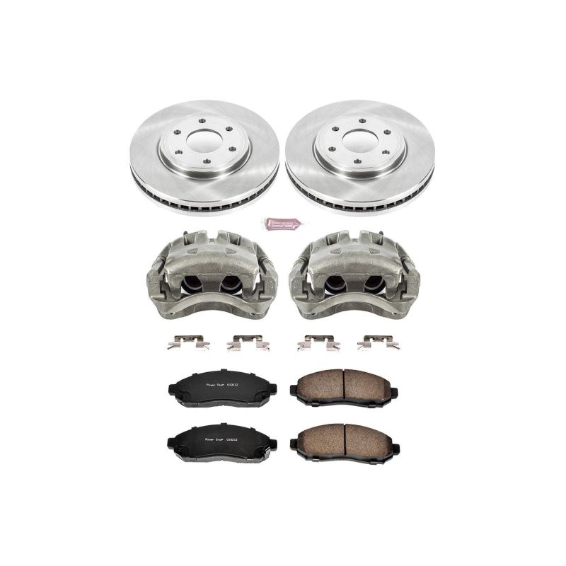 PowerStop PSB Autospecialty Kit w/Cals Brakes, Rotors & Pads Brake Kits - OE main image