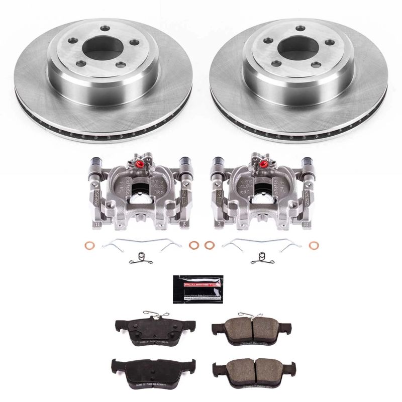 PowerStop PSB Autospecialty Kit w/Cals Brakes, Rotors & Pads Brake Kits - OE main image