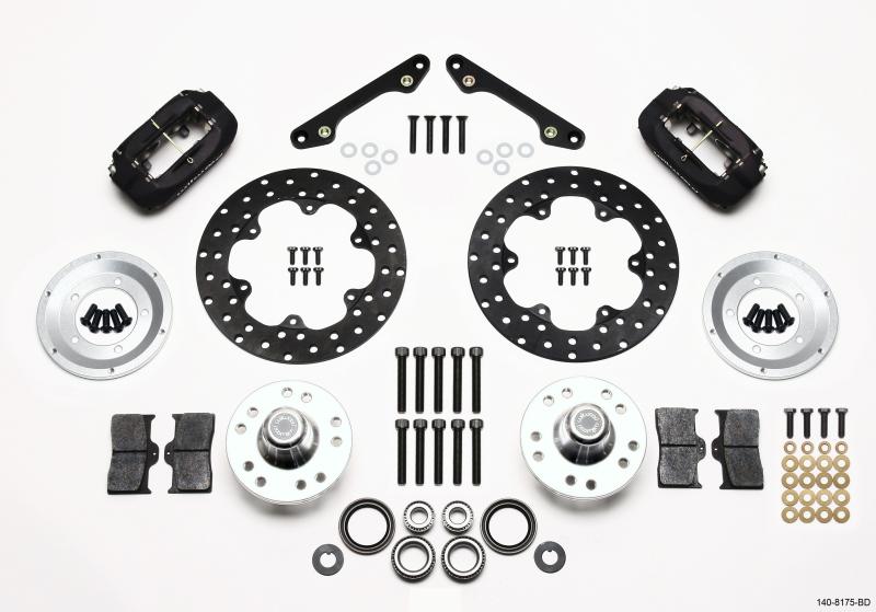 Wilwood Forged Dynalite Front Drag Kit Drilled Rotor 79-81 Camaro 140-8175-BD Main Image