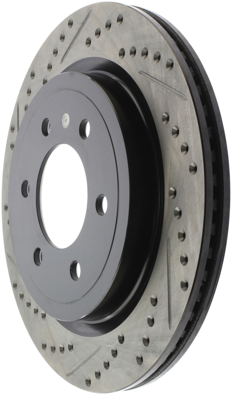 StopTech Slotted & Drilled Sport Brake Rotor - Right Rear 127.65153R