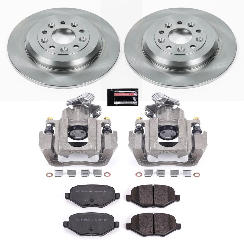 PowerStop PSB Autospecialty Kit w/Cals Brakes, Rotors & Pads Brake Kits - OE main image